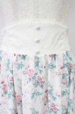 画像5: Kurumi Collaboration / グレイスフルコルセット風ロングスカート M 白 T-26-03-16-044-GO-SK-SA-ZT650 (5)