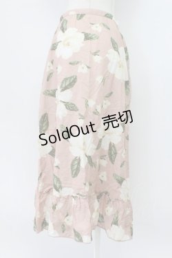 画像2: KANEKO ISAO / フラワーロングスカート  ピンク T-26-03-16-045-EL-SK-IG-ZT