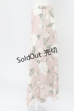 画像3: KANEKO ISAO / フラワーロングスカート  ピンク T-26-03-16-045-EL-SK-IG-ZT