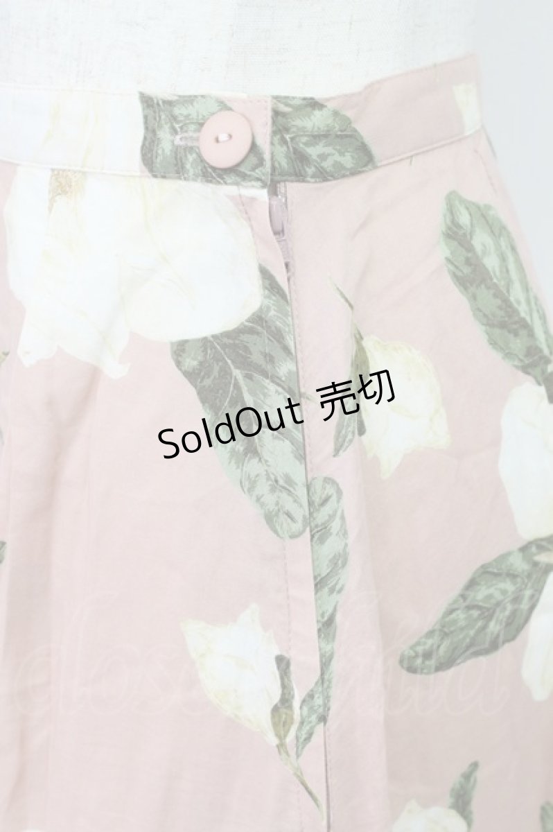 画像4: KANEKO ISAO / フラワーロングスカート  ピンク T-26-03-16-045-EL-SK-IG-ZT (4)