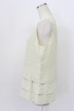 画像3: INGEBORG / ノースリーブトップス  アイボリー T-26-03-16-007-LO-TO-SZ-ZT647 (3)