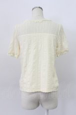 画像2: axes femme / レースカットソー  アイボリー T-26-03-16-008-AX-TO-IG-ZT647 (2)