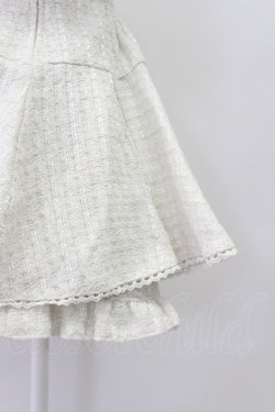 画像6: LIZ LISA / 半袖メッセージリボンツイードセットアップ  白Ｘピンク T-26-03-16-010-LO-OP-SA-ZT