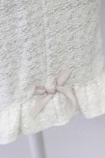 画像13: LIZ LISA / 半袖メッセージリボンツイードセットアップ  白Ｘピンク T-26-03-16-010-LO-OP-SA-ZT647 (13)