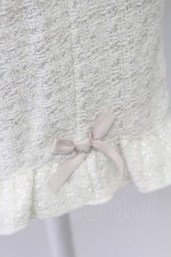 画像13: LIZ LISA / 半袖メッセージリボンツイードセットアップ  白Ｘピンク T-26-03-16-010-LO-OP-SA-ZT