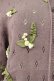 画像6: KANEKO ISAO / モチーフ付き半袖カーディガン  ラベンダー T-26-03-16-012-EL-TO-OW-ZT (6)