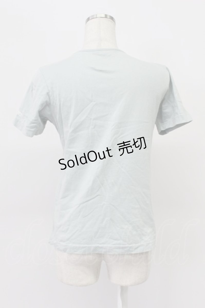 画像2: PINK HOUSE / ロゴpt&フリルTシャツ M ミント T-26-03-16-015-LO-TS-SA-ZT647 (2)