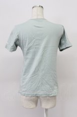 画像2: PINK HOUSE / ロゴpt&フリルTシャツ M ミント T-26-03-16-015-LO-TS-SA-ZT647 (2)