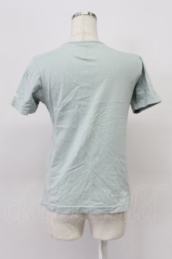 画像2: PINK HOUSE / ロゴpt&フリルTシャツ M ミント T-26-03-16-015-LO-TS-SA-ZT