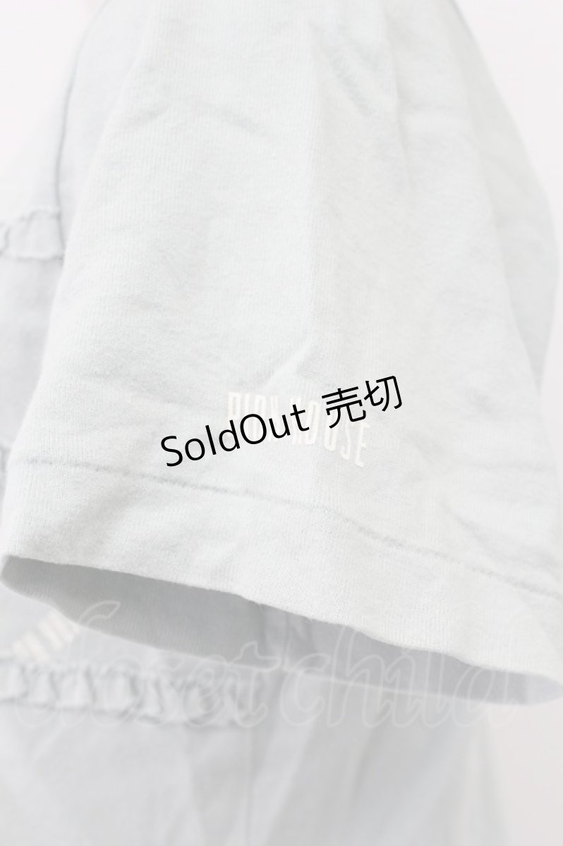 画像5: PINK HOUSE / ロゴpt&フリルTシャツ M ミント T-26-03-16-015-LO-TS-SA-ZT647 (5)