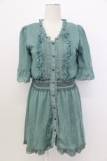 画像1: axes femme / シフォンチュニ M グリーン T-26-03-17-024-AX-TO-SZ-ZT650 (1)