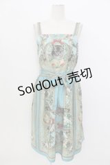 Juliette et Justine / Swanhilde echarpe〜スワニルダ エシャルプ〜  ブルーグリーン T-26-03-17-028-CL-OP-SA-ZT