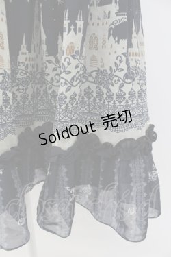 画像3: axes femme / 街柄シルエットメルヘンチュニ  ネイビー T-26-03-17-031-AX-OP-SA-ZT