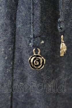 画像5: axes femme / バルーンジャンパースカート  インディゴ T-26-03-17-032-AX-OP-SA-ZT