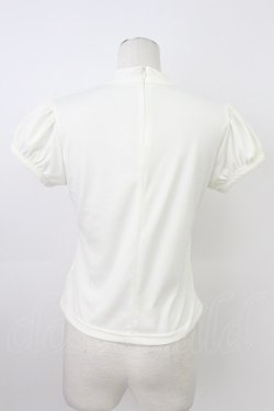 画像2: Heart E / ハイネック半袖トップス  アイボリー T-26-03-17-004-LO-TO-SA-ZT