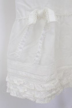 画像3: PINK HOUSE / ピンタックフリルスカート  白 T-26-03-17-039-LO-SK-SA-ZT