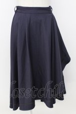 画像1: axes femme / ラッフルフリルスカート M ネイビー T-26-03-17-040-AX-SK-SA-ZT650 (1)