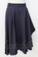 画像1: axes femme / ラッフルフリルスカート M ネイビー T-26-03-17-040-AX-SK-SA-ZT (1)