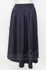 画像2: axes femme / ラッフルフリルスカート M ネイビー T-26-03-17-040-AX-SK-SA-ZT650 (2)