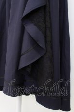 画像3: axes femme / ラッフルフリルスカート M ネイビー T-26-03-17-040-AX-SK-SA-ZT650 (3)
