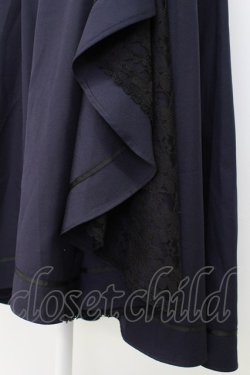 画像3: axes femme / ラッフルフリルスカート M ネイビー T-26-03-17-040-AX-SK-SA-ZT