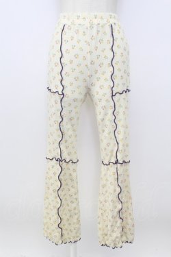 画像1: Candy Stripper / MY FAVORITE FLARE PANTS 2 アイボリー T-26-03-17-042-PU-PA-SA-ZT