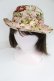 画像1: INGEBORG / 花&チェック帽子  ピンク T-26-03-17-044-LO-AC-SA-ZT (1)