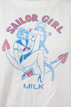 画像3: MILK / セーラーガールTee  白Ｘ赤Ｘ青 T-26-03-17-005-ML-TO-SA-ZT