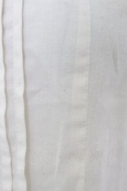 画像5: axes femme POETIQUE / フラワーモチーフ襟半袖ブラウス  アイボリー T-26-03-17-006-AX-BL-SA-ZT