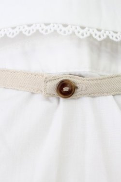 画像3: Kurumi Collaboration / マリンアカデミアブラウス M 中白 T-26-03-17-001-GO-BL-SA-ZT