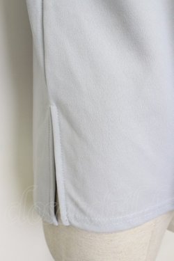 画像4: axes femme / 袖レース切替カットプルオーバー  サックス T-26-03-17-011-AX-TO-SA-ZT