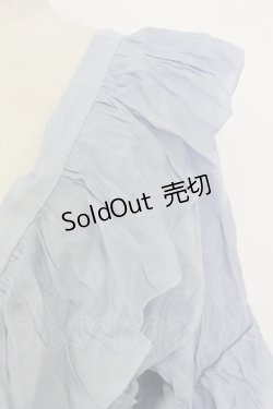 画像3: axes femme / ボリュームフリルカーデ M サックス T-26-03-17-012-AX-TO-SA-ZT