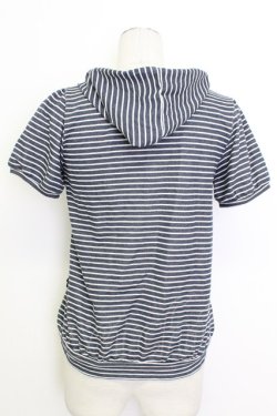 画像2: axes femme / キャッスルフレームカットソー M ネイビー T-26-03-17-015-AX-TO-SA-ZT