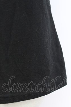 画像4: MR corset / レース切り替えカットソー  黒 T-26-03-17-017-PU-TO-SA-ZT