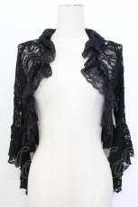 画像1: MR corset / レースボレロ  黒 T-26-03-17-018-PU-TO-SA-ZT650 (1)
