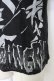 画像5: HANGRY&ANGRY / HANGRY&ANGRY半袖カットソー  黒Ｘグレー T-26-03-17-020-HN-TO-SA-ZT (5)