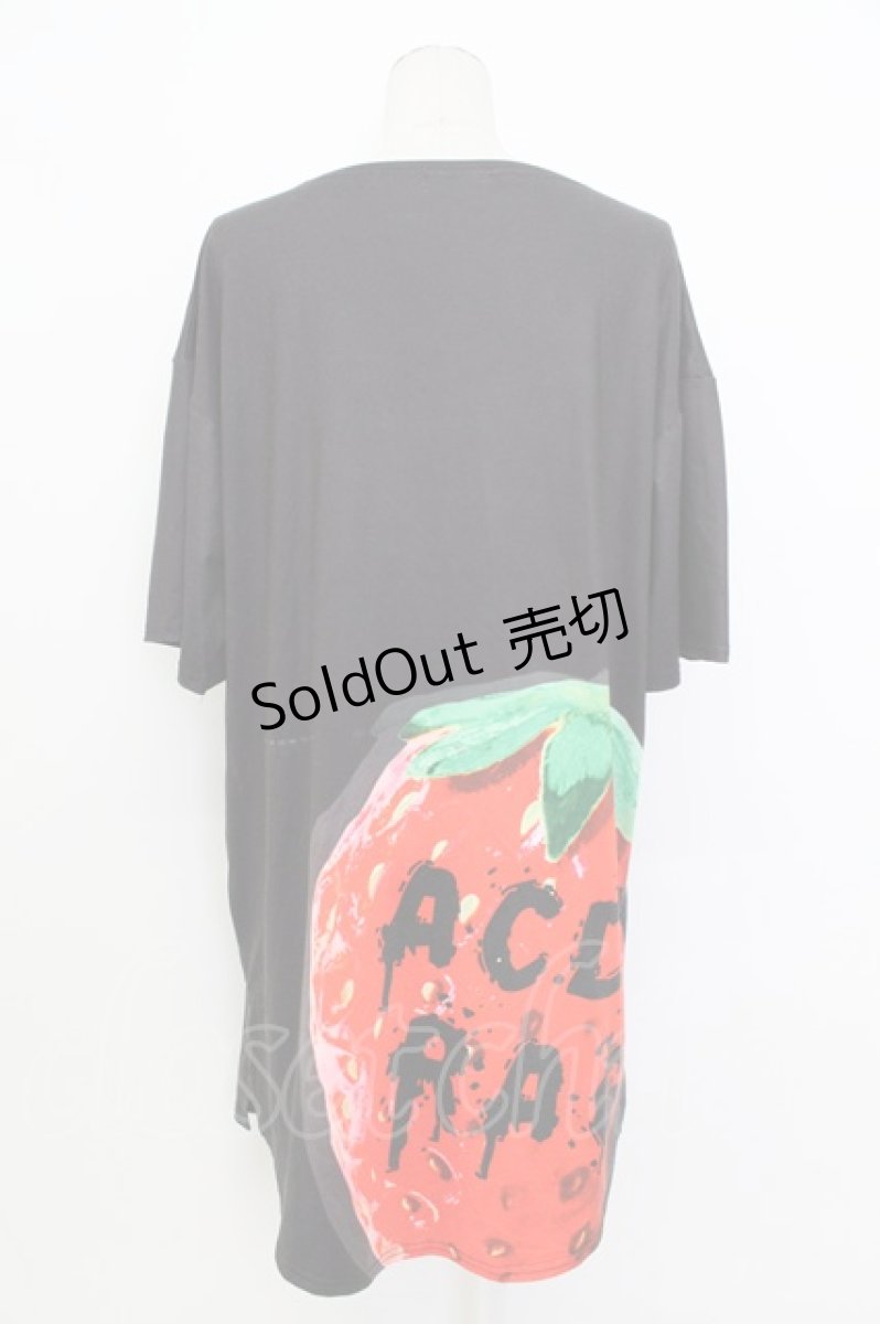 画像2: ACDC RAG / タレストロベリーヒュージTPU  黒Ｘ赤Ｘ白 T-26-03-17-021-PU-TO-SA-ZT650 (2)