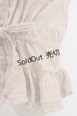 画像4: KANEKO ISAO / フードピンタックノースリーブブラウス  ピンク T-26-03-21-023-EL-BL-SA-ZT