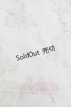 画像3: Emily Temple cute / バレリーナローズノースリーブワンピース  白ＸピンクＸ青 T-26-03-21-025-ET-OP-SA-ZT