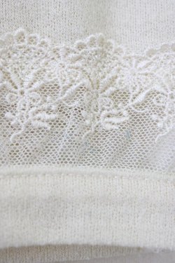 画像4: axes femme / バックレースロングカーディガン M アイボリー T-26-03-21-028-AX-TO-SA-ZT