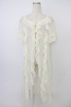 画像1: axes femme / ラッフルフリルガウン  キナリ T-26-03-21-029-AX-TO-SA-ZT