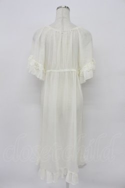 画像2: axes femme / ラッフルフリルガウン  キナリ T-26-03-21-029-AX-TO-SA-ZT