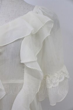 画像3: axes femme / ラッフルフリルガウン  キナリ T-26-03-21-029-AX-TO-SA-ZT