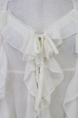 画像4: axes femme / ラッフルフリルガウン  キナリ T-26-03-21-029-AX-TO-SA-ZT560 (4)