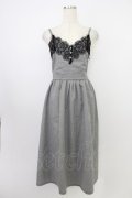 axes femme / チェック柄キャミワンピース M ブラック T-26-03-21-034-AX-OP-SA-ZT