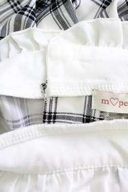 画像5: m petit by misako / ワンピース S 黒Ｘ白チェック半袖 T-26-03-21-035-0-OP-SA-ZT