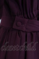 画像3: axes femme kawaii / エレガントドールワンピース M ワイン T-26-03-21-038-AX-OP-SA-ZT548 (3)
