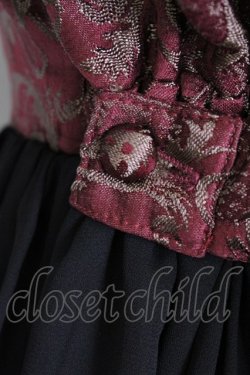 画像3: axes femme kawaii / メイリンワンピース M ワイン T-26-03-21-039-AX-OP-SA-ZT