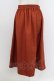 画像2: axes femme / サス付きタックスカート  オレンジ T-26-03-21-043-AX-SK-SA-ZT (2)