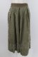 画像1: axes femme / 華刺繍リネンガウチョパンツ M オリーブ T-26-03-21-045-AX-PA-SA-ZT (1)